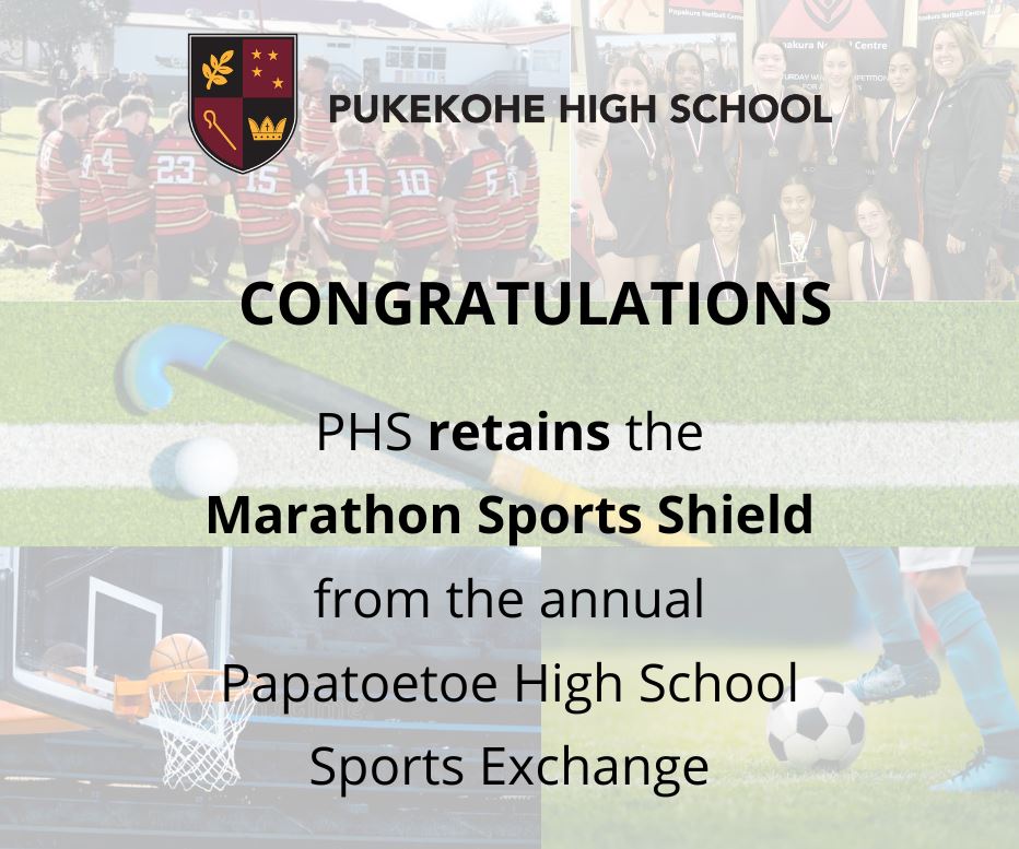 Term 3 Sports Update Pukekohe High School News